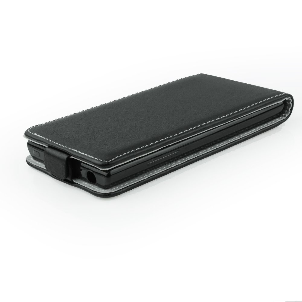 Pouzdro knížka Slim Flexi Huawei Ascend G525 černé