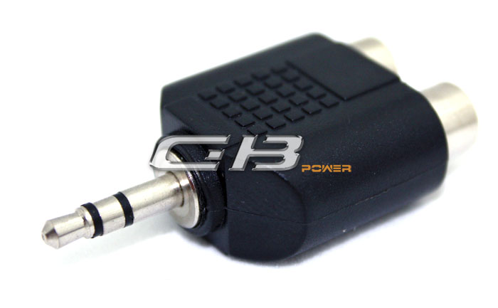 Redukce Jack 3,5 / 2x cinch audio adaptér