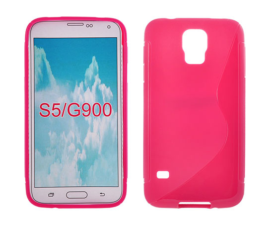 Pouzdro S-CASE EMPA Samsung i9500 Galaxy S4 růžové vzor S blistr