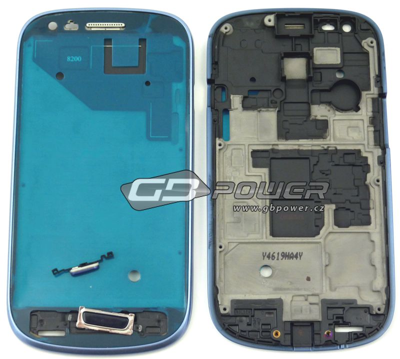 Samsung I8190 Galaxy S3 Mini Kryt přední modrý
